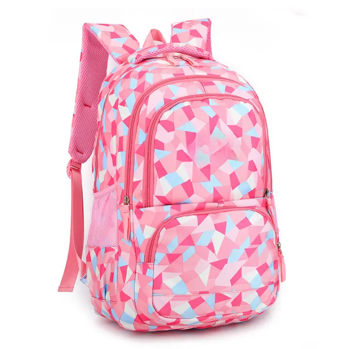 Mochila Escolar para Niñas Paquete Ligero para el Sexto Grado Bolsas y Viajes - 1