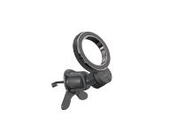 Woox Halo Lock Soporte Coche con Magsafe, Soporte Movil Coche para Rejilla Ventilación, Soporte Coche Magnético Compatible iPhone Xiaomi, Galaxy Series, No admite Carga, Negro - details 0