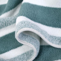 Juego de 2 Toallas de baño 35x75cm+70x140cm, Toalla microfibra de Terciopelo Coral Altamente absorbentes, para Ducha, Deportes, Yoga - details 8