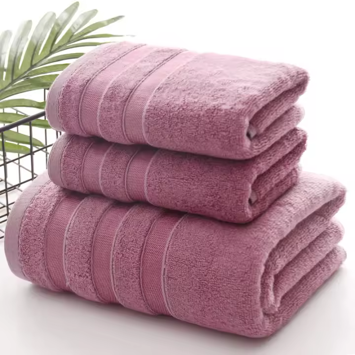 Juego de toallas de baño de Microfibra, superabsorbente, antipelusa, Secado rápido, 35x75cm,140x70 cm - 1