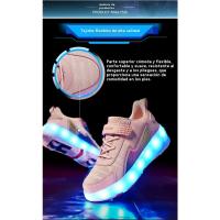 Nueva Mafia Zapatos De Cuatro Ruedas Patines Niños Niños Con Ruedas Zapatos Niñas Zapatos Casuales - details 6