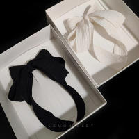 Sombreros con clip de resorte con lazo de cinta de textura importada hechos a mano - details 11