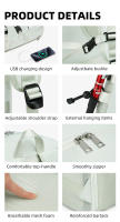 Mochila de escalada USB de gran capacidad para deportes al aire libre, senderismo, camping, bolsos de negocios, equipo para estudiantes - details 3