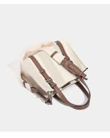 Nuevos bolsos de mujer de gran capacidad con diseño en contraste, bolsos de hombro con empalme casual y versátil, bolsas de mensajero de lona. - details 10