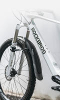 Guardabarros de Bicicleta de Montaña ROCKBROS 26-29 Pulgadas Lanzamiento Rápido Duradero Innovativo Accesorios para Bicicletas de Plástico Antirrasguños Hecho en China - details 2