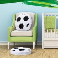 Cojín de Fútbol de Peluche Decoración de Habitación Deportiva Regalo Ideal para Novio - details 6
