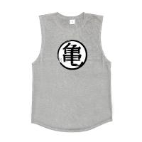 Camiseta de Algodón para Fitness Muscleguys Estampado de Tortuga Anime - details 19