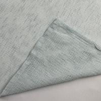 Cortina de tela semitransparente de lino y poliéster con estampado de rombos.150x260cm, decoración del hogar, oficina. - details 2