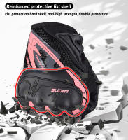 Guantes de Carreras SUOMY de Tamaño Grande XXL Negros con Decoración Elegante Antideslizantes y Transpirables para Moto Cierre de Pulgar Lavables en Agua - details 27