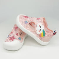 Sandalias de malla para bebé, niño y niña, zapatos transpirables de Punta cerrada con Velcro para caminar, deportes al aire libre, Verano - details 11