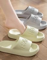 Zapatos de casa de interior de fondo plano de verano para mujer con zapatillas sandalias y zapatillas de baño antideslizantes - details 5