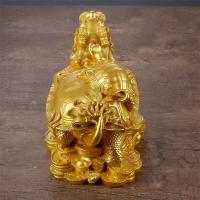 1 estatua de resina de oro/bronce Feng Shui, dragón, tortuga, moneda, riqueza, decoración de escritorio para el hogar, joyería Animal - details 5