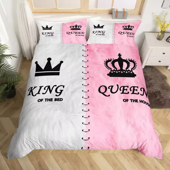 Funda nórdica de piel de vaca, juego de cama de piel de vaca King, funda de edredón de vaquero de granja, colcha de piel de Animal de granja occidental de poliéster - 1