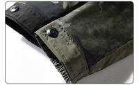 Chaqueta de Camping Casual para Hombres Abrigo con Capucha a Prueba de Viento - details 8