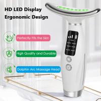 Masajeador de luz roja para rostro y cuello, dispositivo facial con 7 modos de color, herramienta de masaje facial para el cuidado de la piel, masajeador facial True Beauty Glow para mujeres, masajeador facial LED 7 en 1 para uso doméstico relajante - details 3