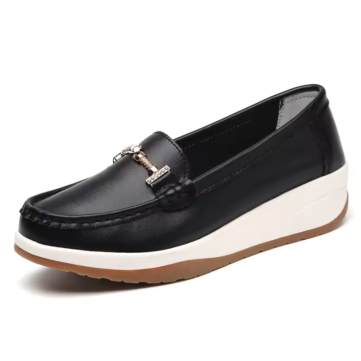 Mocasines de mujer Casual Cómodo Ligero Zapatos de barco planos Calzado de vestir - 1