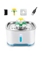 Alimentador de agua para mascotas Dispensador de agua para mascotas de acero inoxidable Dispensador de agua de acero inoxidable Gran capacidad - details 0