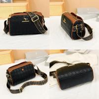 Bolso De Hombro Para Mujer De Lujo De Diseñador Famoso Bolso Bandolera Moda Cuadros Trendy Material PU Con Cierre De Cremallera - details 7