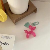 Llaveros de Globo de Dibujos Animados de Acrílico Diseño de Perro Ideal para Bolsos Y2K, Coches, Regalos Accesorios de Decoración de Liturgia y Hangings - details 1