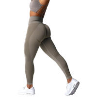 Leggings de gimnasio sin costuras NVGTN Spandex Contour 2.0 para mujeres suaves para entrenamiento fitness pantalones de yoga de cintura alta - details 22