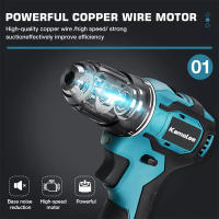 Taladro de Impacto Inalámbrico Kamolee 10mm/13mm con Cerdas para Bricolaje en Casa Herramientas Eléctricas Compatible con Batería Makita 18V - details 10