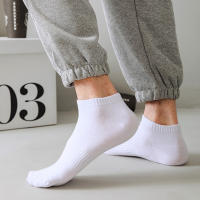 Calcetines deportivos tobilleros para hombre, medias transpirables de corte bajo, de algodón, suaves, informales, 5 pares - details 7
