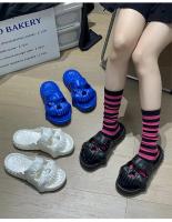 Zapatillas de Hombre con Diseño de Calavera Sandalias de Playa Antideslizantes con Suela Gruesa - details 10