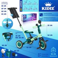 Bicicleta de Equilibrio, Triciclo para niños de 1 año a 5 Años, Capacidad de Carga hasta 25kg, Incl. Manillar/Barra de Seguridad/Cinturón de Seguridad/Timbre/Espejo. - details 46