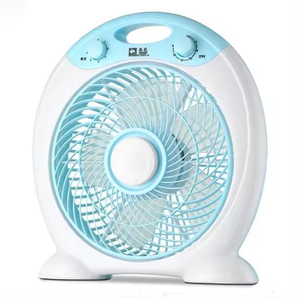Ventilador portátil silencioso con 3 Velocidades, Temporizador, Función Antivuelco - 1
