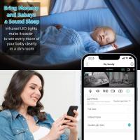 Cámaras de vigilancia interior inalámbrico wifi Familia inteligente Visión nocturna - details 8