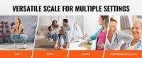 SucceBuy Báscula Médica Portátil, Báscula Digital Profesional para Médicos, Antideslizante, 2 Unidades, Capacidad de 440LBS, para Gimnasios, Hogares, Hospital - details 5