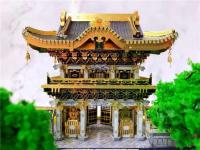 MMZ modelo IRON STAR Metal Nikko Tosho-gu santuario Japón montaje modelo Kit DIY 3D corte láser puzle rompecabezas de juguete - details 14