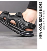 Sandalias de Deportes de Verano para Hombres Zapatos de Playa de Cuero Antideslizante - details 3