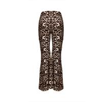 Shoufeistore Mallas Acampanadas Con Estampado De Leopardo Para Mujer, Pantalones Ajustados Sexys A La Moda, Estilo Coreano, Verano Y Otoño, 2025 - details 7