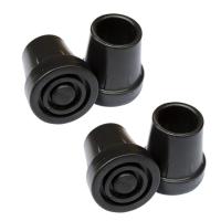 Bastón de goma para caminar, 4 piezas, con férula acolchada, duradera, antideslizante, para Trekking, 19mm - details 3