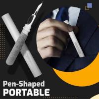 Pluma de limpieza de auriculares Bluetooth, artefacto de limpieza de eliminación de polvo multifunción, herramienta de limpieza de teclado de ordenador - details 0
