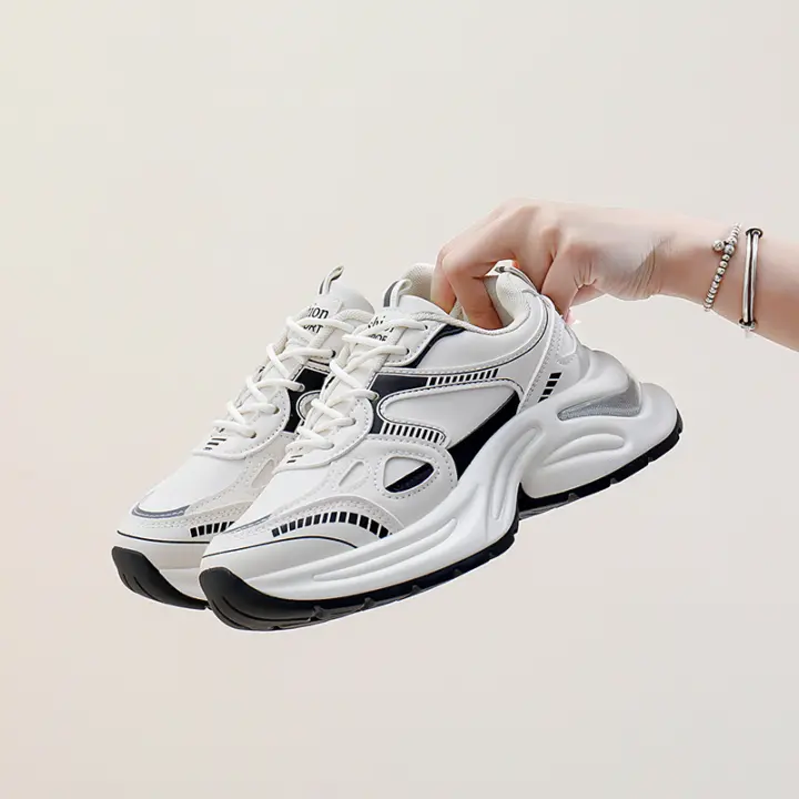 Zapatillas Casuales para Mujer Primavera 2025 Estilo Coreano Malla Transpirables para Estudiantes - 1