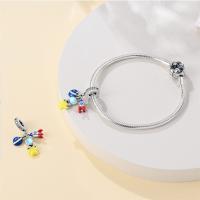 Cuentas de cohete planetario de astronauta de viaje espacial de Plata de Ley 925, compatibles con pulsera Original Pandora, abalorios, regalo de joyería para mujer - details 3