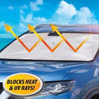 Parasol plegable para coche, sombrilla para interior, bloqueo el 99,9% de los rayos UV, y camión para todoterreno, 125x65 cm - details 2