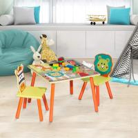 2 Sillas Muebles Animales del Bosque Juegos de Mesa y sillas en Edad Preescolar Muebles para Niños - details 1
