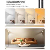 Lámpara de Pie LED Regulable 42W 3800LM con Control Remoto y Táctil Ajuste Lineal de Temperatura de Color y Brillo Para Salas de Estar, Dormitorios, Oficinas - details 1