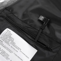 Chaqueta Térmica Ajustable para Hombres y Mujeres 21 Áreas de Calentamiento al Aire Libre con Fuente de Alimentación USB para Esquí Camping Tamaño EU - details 5