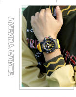 Relojes deportivos digitales LED de estilo informal, reloj electrónico de moda, de cuarzo multifunción, resistente al agua hasta 50M - details 17