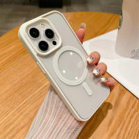 Funda de Carga Inalámbrica Magsafe de Lujo para iPhone A Prueba de Golpes, Cubierta Magnética Transparente - details 11