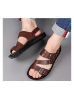 Sandalias de gran tamaño para hombre 2025, nuevas sandalias casuales versátiles de verano para hombre y zapatos de playa de doble uso. - details 5
