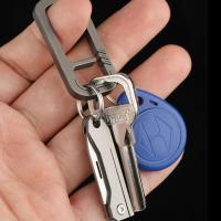 Mini cuchillo plegable TC4 de aleación de titanio Portátil, cuchillo colgante, desembalaje express, cuchillo de bolsillo, herramienta EDC para regalo - details 54