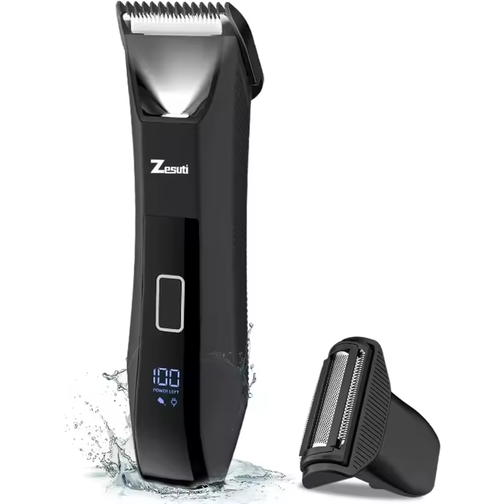 Manscapista 2-en-1 Afeitadora Eléctrica Impermeable IPX7 Cuidado de la Piel Suave sin Arañazos - 1