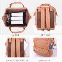 Mochila de Cuero PU Impermeable 15 Pulgadas para Hombres Ideal para Estudiantes, Viajes y Uso Escolar - details 5