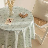Mantel con borlas de Margarita de estilo coreano, decoración redonda de té de flores de algodón, juego de mesa de cocina, restaurante de bodas - details 15