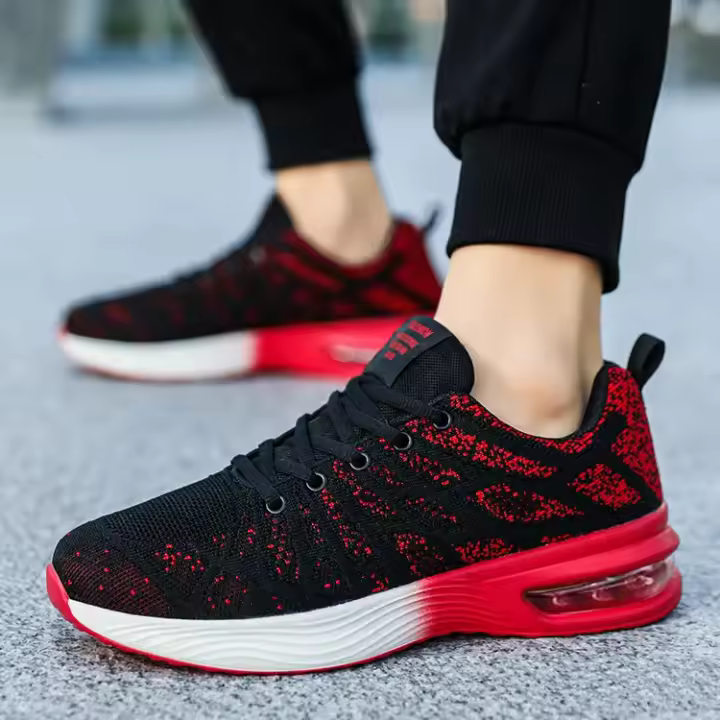 Zapatos de los deportes de los hombres nueva malla transpirable par de modelos de deportes casuales zapatos para correr - 1